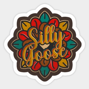 Silly Goose Sticker